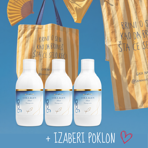PROMO 3x Kolagen shot 5.000 + poklon