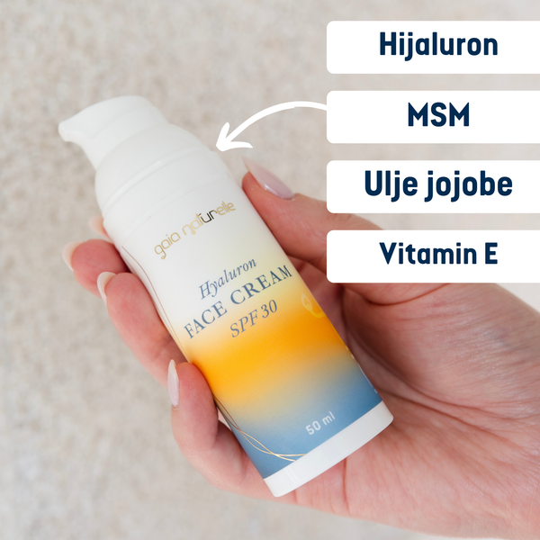 Krema za lice sa zaštitnim faktorom SPF30