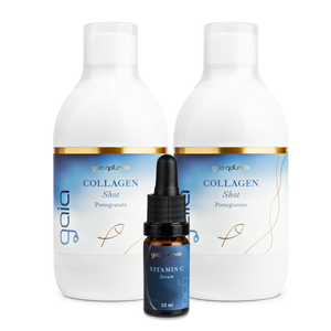 Paket - 2x Kolagen shot + Vitamin C serum